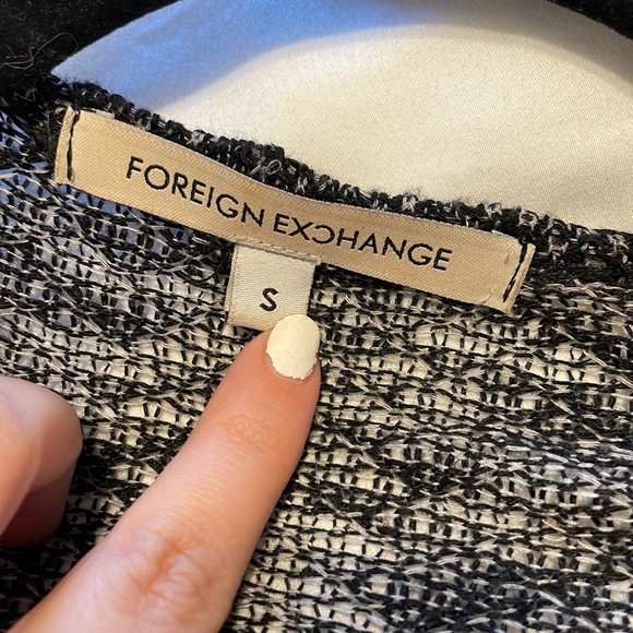 Foreign Exchange Cute & Comfy Drape Front Cardigan! - Picture 2 of 4